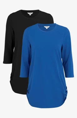 Jerseytunika med 3/4 ærme Alexia 2-pack