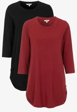 Jerseytunika med 3/4 ærme Alexia 2-pack