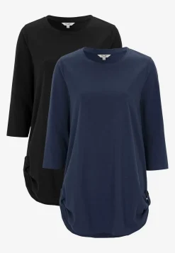 Jerseytunika med 3/4 ærme Alexia 2-pack