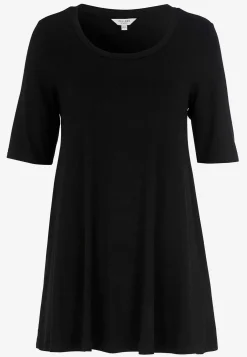 Jerseytunika med korte ærmer