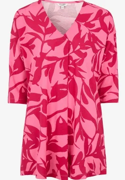 Jerseytunika med rynkedetalje