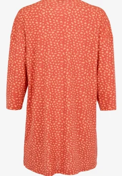 Jerseytunika med rynkedetalje