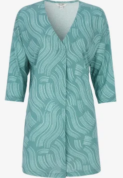 Jerseytunika med rynkedetalje