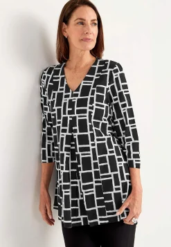 Jerseytunika med rynkedetalje | Cellbes