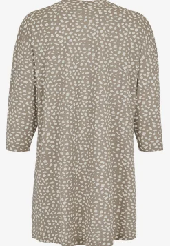 Jerseytunika med rynkedetalje