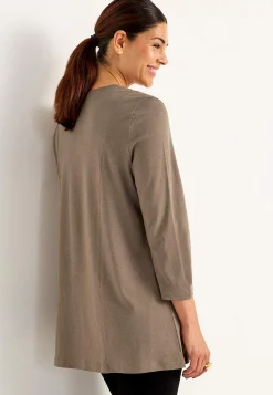 Jerseytunika med rynkedetalje | Cellbes