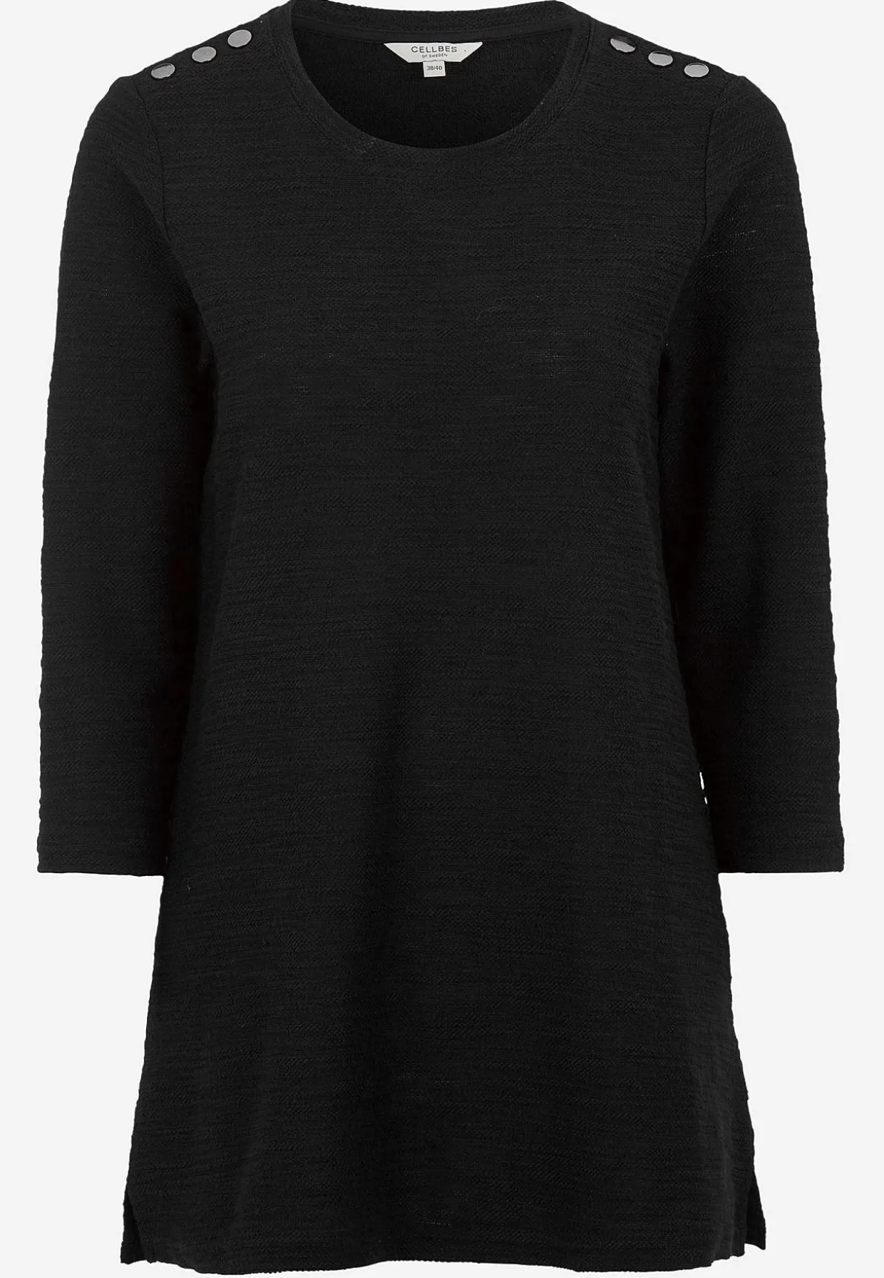 Jerseytunika med struktur