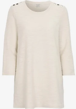 Jerseytunika med struktur