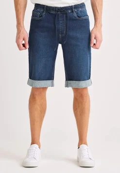 Joggershorts med elastisk talje