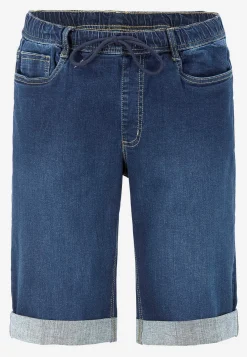 Joggershorts med elastisk talje