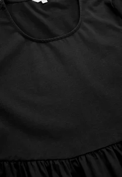 Kjole i poplin og jersey | Cellbes