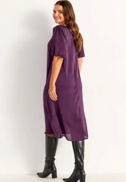 Kjole med pufærmer | Cellbes