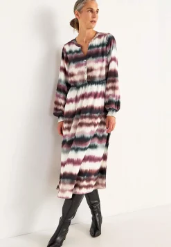 Kjole med pufærmer | Cellbes