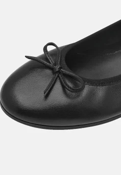 Klassisk ballerinasko i læder | Cellbes