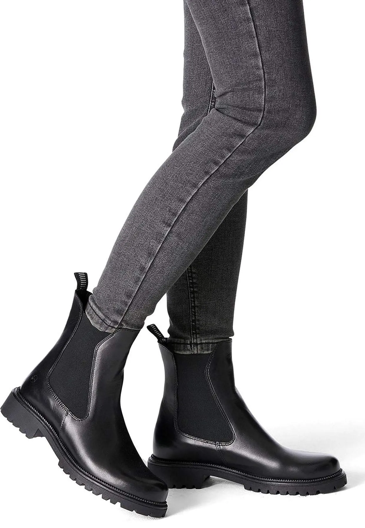 Klassisk skindstøvle