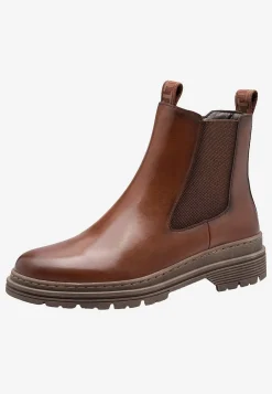 Klassisk skindstøvle med lynlås