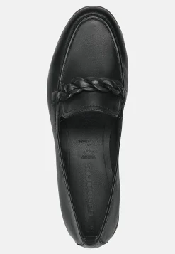 Komfortabel skindloafer med kædedetalje | Cellbes