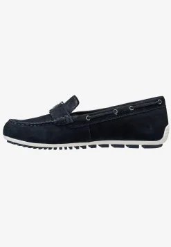 Komfortable ruskindsloafers