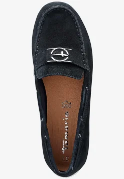 Komfortable ruskindsloafers