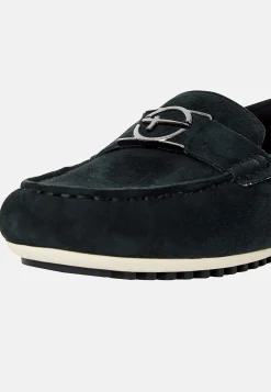 Komfortable ruskindsloafers