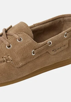 Komfortable ruskindsloafers med snøring | Cellbes