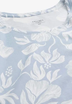 Kortærmet natkjole i jersey