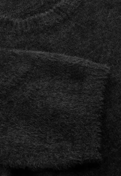 Kortærmet strikket trøje