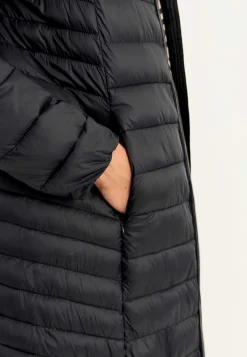 Lang letvægtsfrakke