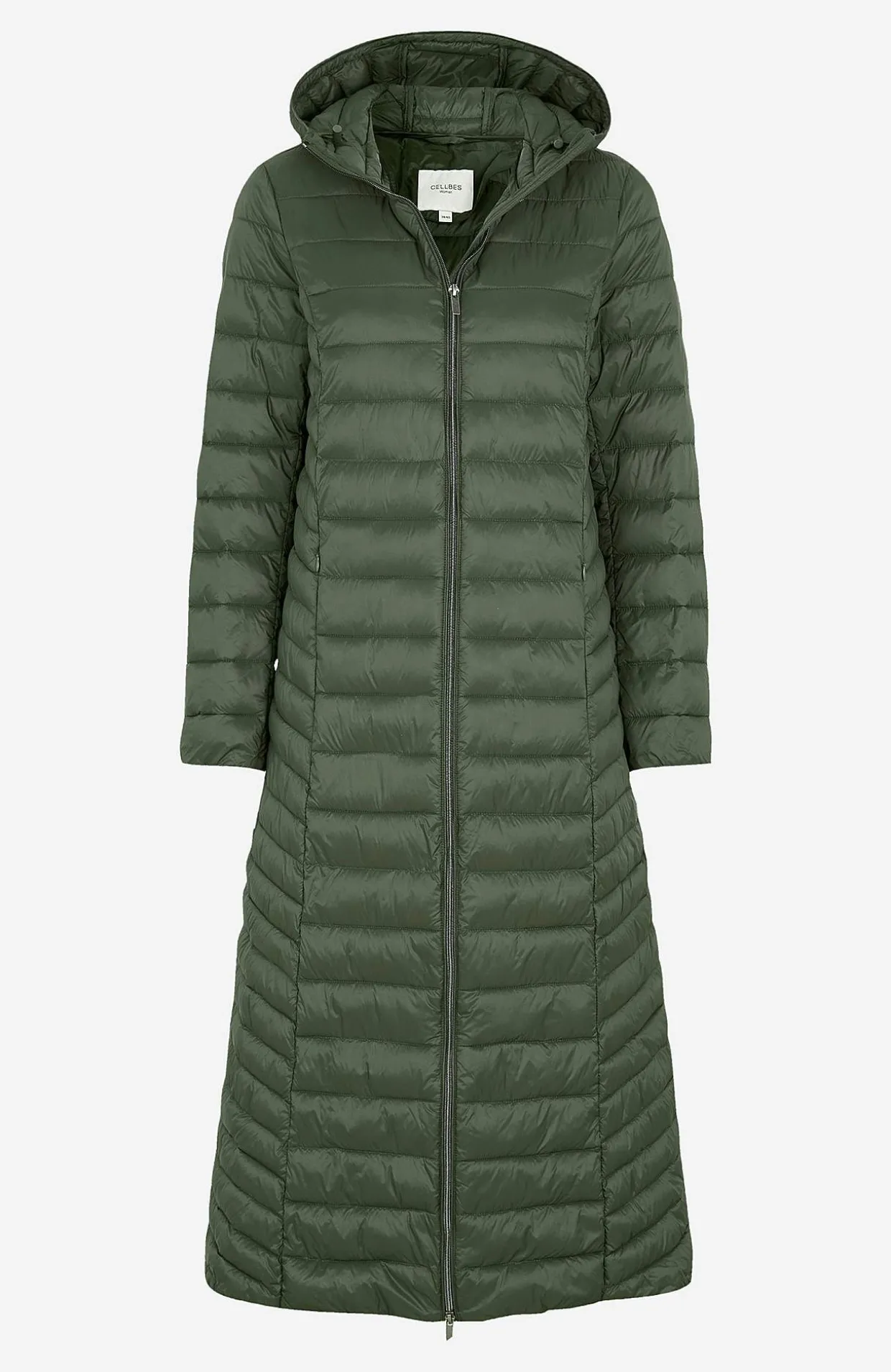 Lang letvægtsfrakke