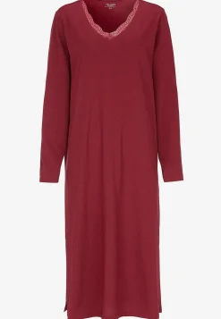 Lang natkjole med blondekant | Cellbes