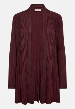 Lang, ribbet cardigan | Cellbes