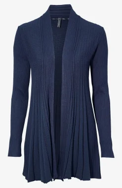 Lang, ribbet cardigan | Cellbes