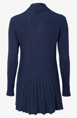 Lang, ribbet cardigan | Cellbes