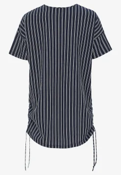 Lang top med træksnøre i siderne 2-pack