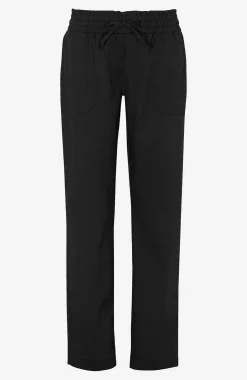 Lange bukser i vasket bomuld