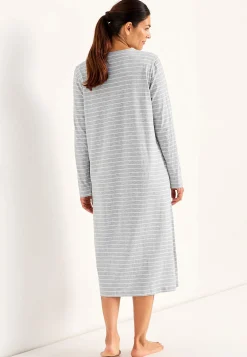 Langærmet natkjole