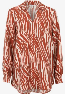 Langærmet, vævet tunika