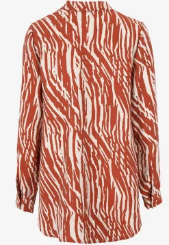 Langærmet, vævet tunika