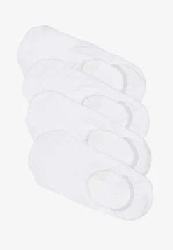 Lav ankelsok i bomuldsmiks 4-pack