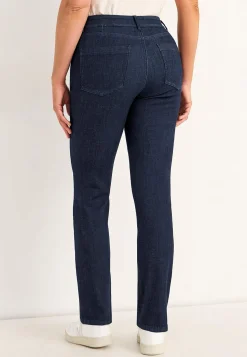 Lige jeans i denim med superstræk Sara | Cellbes