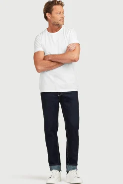 Lige jeans med stræk