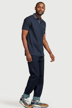 Lige jeans med stræk