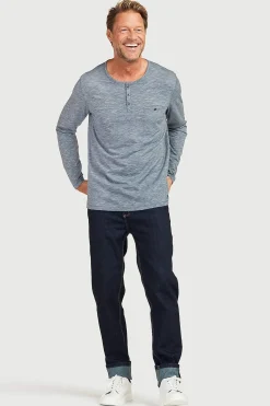 Lige jeans med stræk