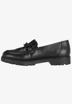 Loafer med sort metallukning