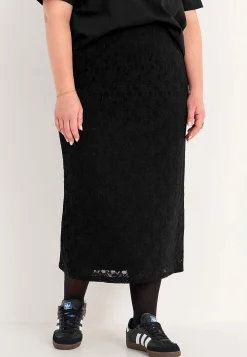 Midi nederdel i blonde | Cellbes