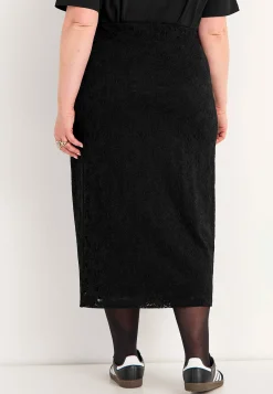 Midi nederdel i blonde | Cellbes