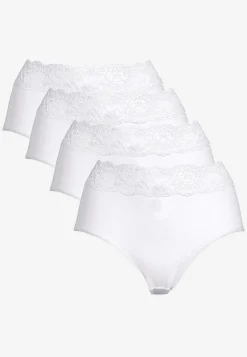 Miditrusse i bomuld 4-pack