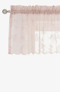 Mønstret blondegardin