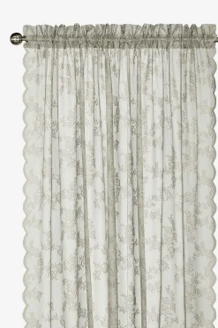 Mønstret blondegardin 2-pack | Cellbes