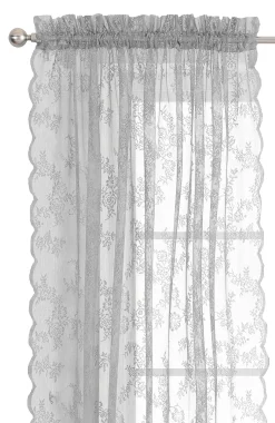 Mønstret blondegardin 2-pack | Cellbes